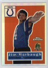 1996 Topps Chrome 40th Anniversary Retro Refractor Jim Harbaugh #1 12xq