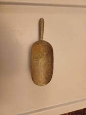 Vintage Metal Feed Scoop Small 7" Long