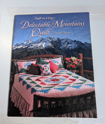 Make A Quilt In A Day Log Cabin (1986 Pattern Book) By Eleanor Burns