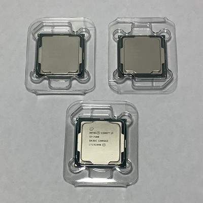 2x Intel Core i3-7100T SR35P + i3-7100 SR35C 3.90 CPU Lot of 3 Processor