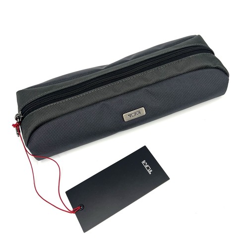 TUMI Accent Accessory Cord Pouch Seal Grey