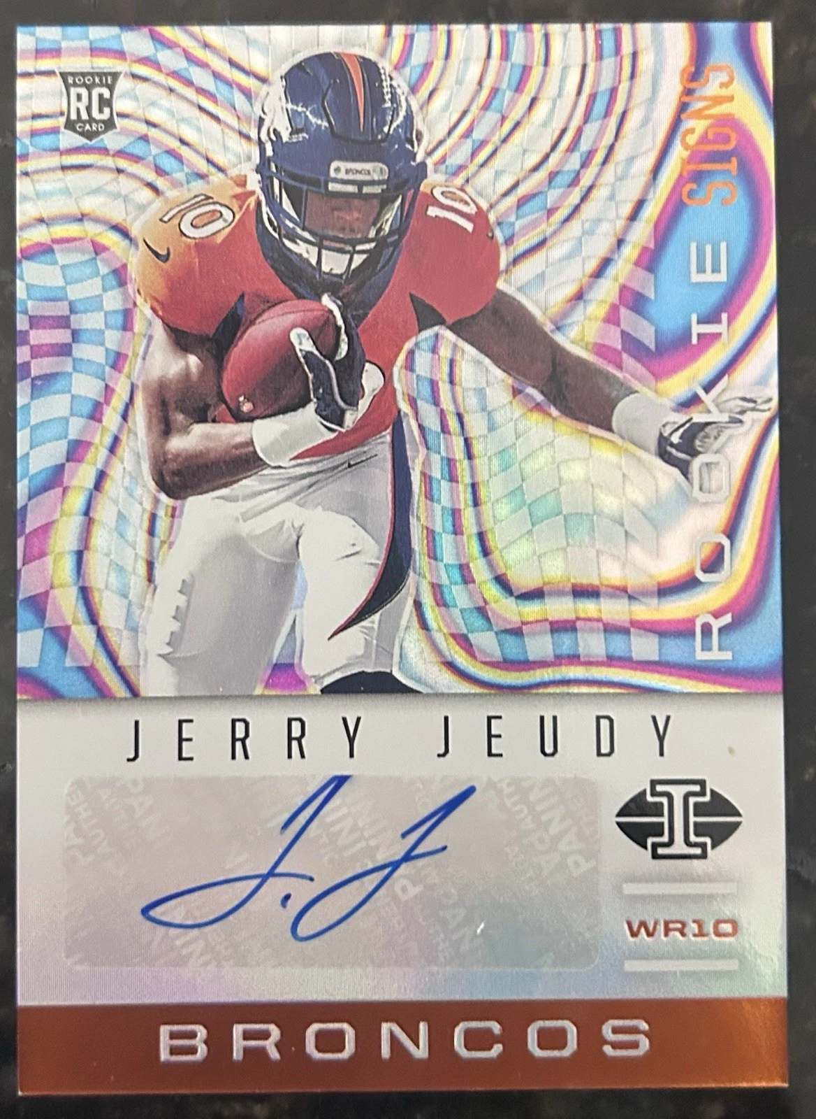 Jerry Jeudy Panini Illusions Rookie Signs #RS7 Base