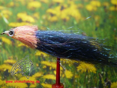 Streamer Fiberfish Blue Orange, 3er Set