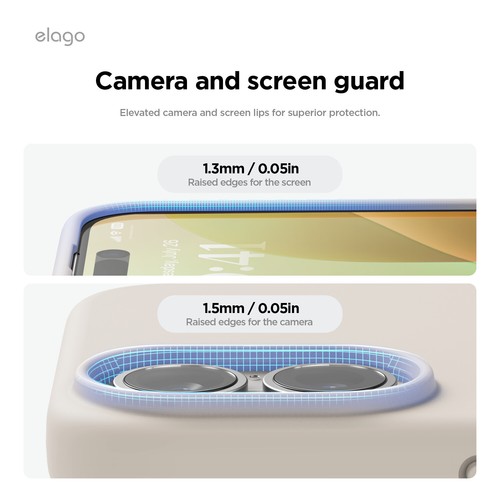 iPhone 16 Hülle - elago® iPhone 16 Magnet Silikon Case - Bild 8 von 54