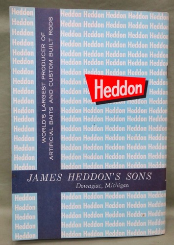 Catálogo de aparejos de pesca Heddon 1960, 62 páginas - Imagen 9 de 9