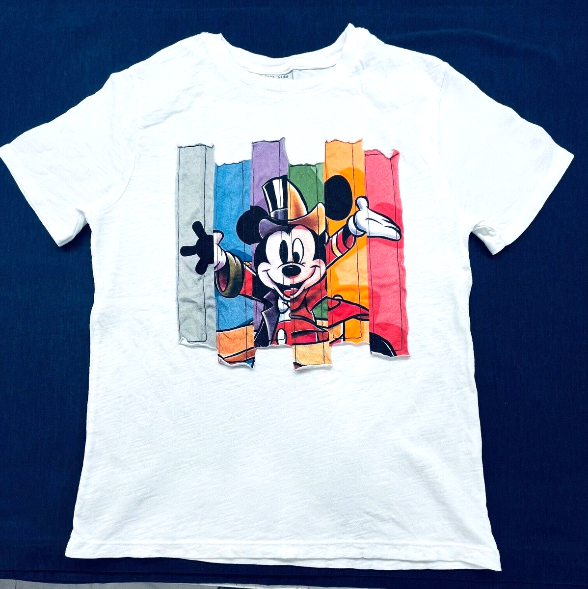 ZARA Disney ミッキーマウスチュールTシャツ フェアリーグランジy2K 人気商品】ZARA×Disney ザラ ミッキー フリンジ チュール T