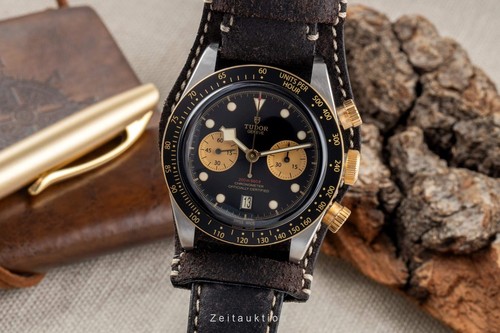 Tudor Black Bay Chrono Stahl / Gold Automatik Ref. 79363N Papiere 2019 - Bild 2 von 15