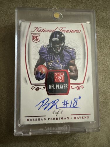 (#1/1) Rc NFL Players Tag Breshad Perriman Auto 2015 Rookie Signed Autograph