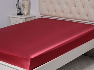 Heaviest 30 Momme 100% Mulberry Silk Seamless Fitted Sheet Bottom Sheet Queen