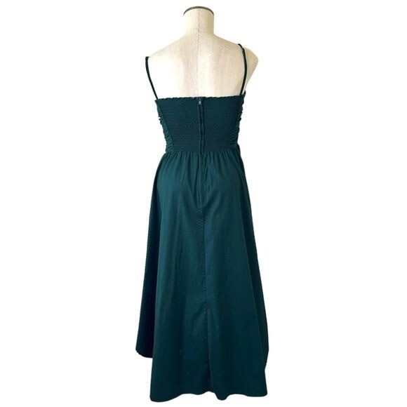 Reformation Womens Lissa Strapless Midi Dress Size 6 Pockets Reformation Womens Lissa Strapless Midi Dress Size 6 Pockets