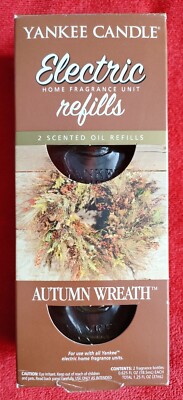 YANKEE CANDLE Autumn Wreath, 3 Refills Duftstecker, Rarität, USA