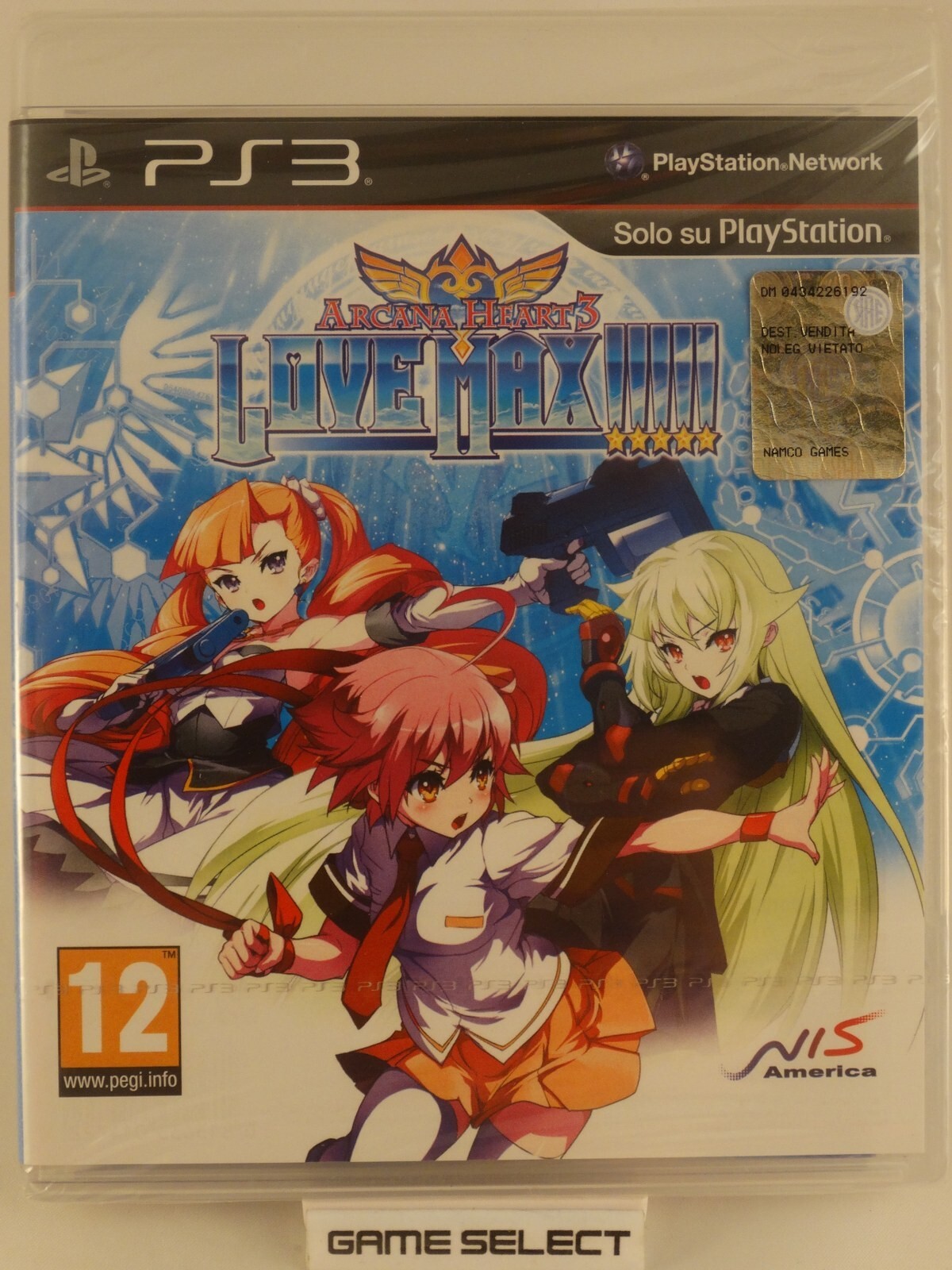 ARCANA HEARTH 3 LOVE MAX!!!! SONY PS3 PLAYSTATION 3 PAL ITALIANO NUOVO SIGILLATO