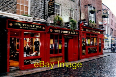 Foto 6x4 Dublin - Temple Bar Street - Temple Bar um 2002