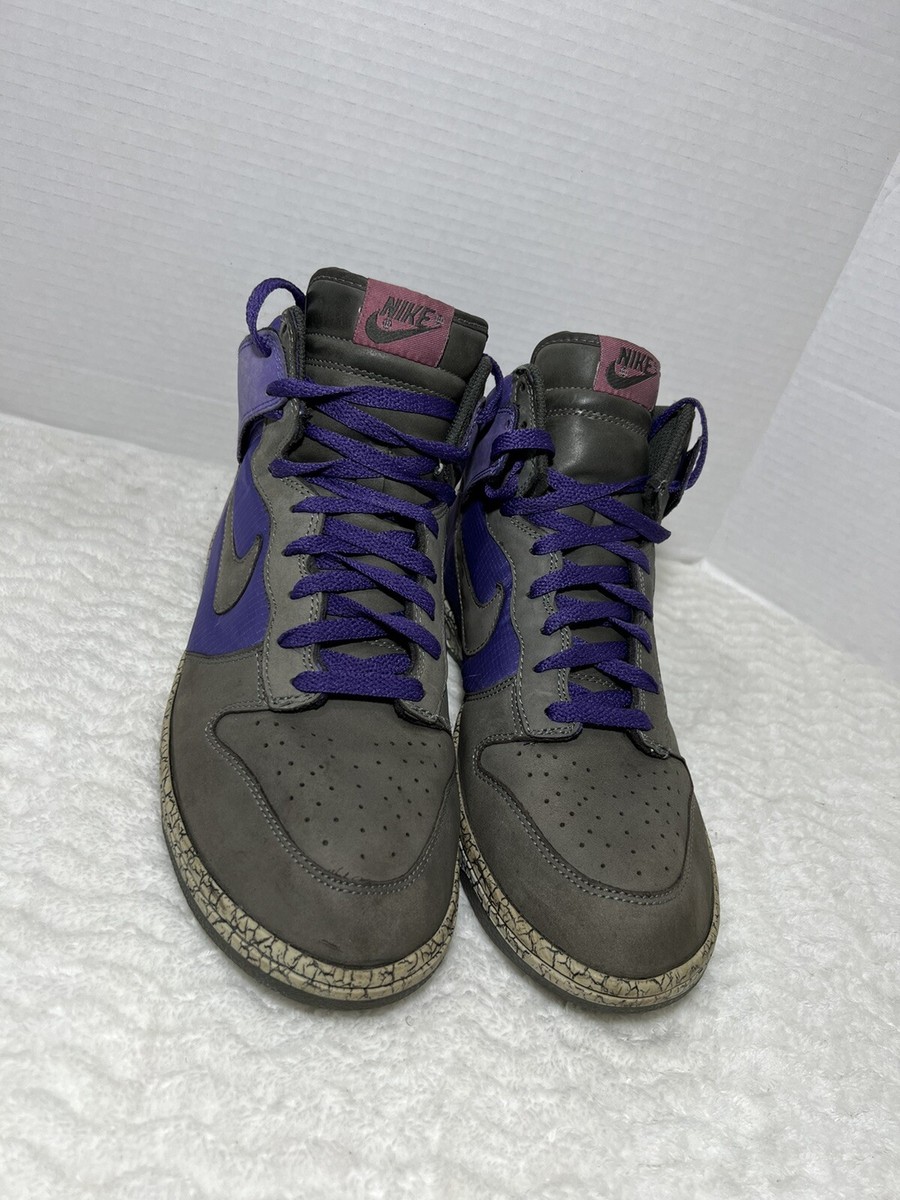 purple earthquake dunks