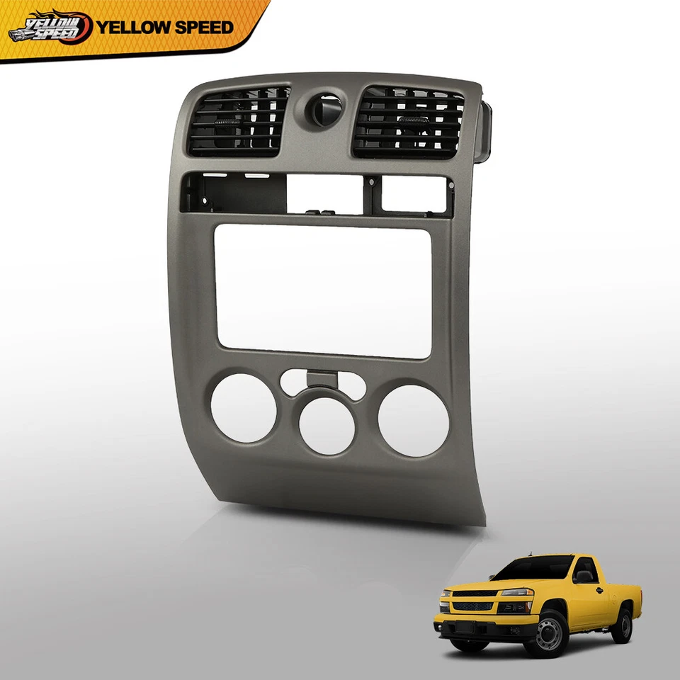 Ajuste para Chevrolet Colorado GMC Canyon 2004-2012 tablero ventilación radio moldura bisel panel Foto 2 de 4