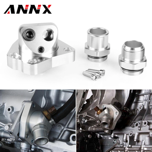 Automotive Replacement Radiator Hoses Swivel Neck Thermostat Housing For K Series K20 K24 Radiator Hose K Swap Silver Color-in Thermostat For House Heat Only - Foto 7