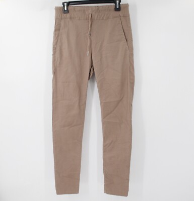 Bevy Flog Pants Womens 30 Shely mini Herringbone Stretch Cotton Lycra Bronze