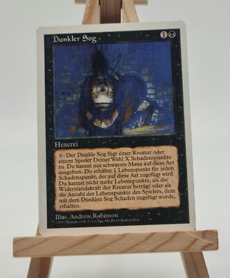 Dunkler Sog 5. Edition (5ED) Magic Karte MTG deutsch (Drain Life)