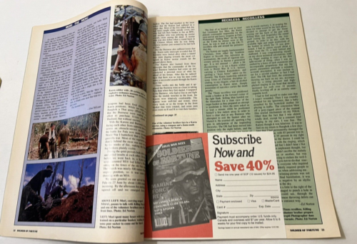 SOLDIER OF FORTUNE MAGAZINE MARCH 1990 PERU'S GUERRILLA WAR - Picture 13 of 15