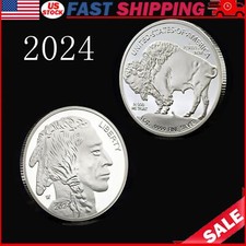 New Release American Bison 2024 Coin 1 oz .9999 Fine Silver Bullion Uncirculated 29.99 per troy oz