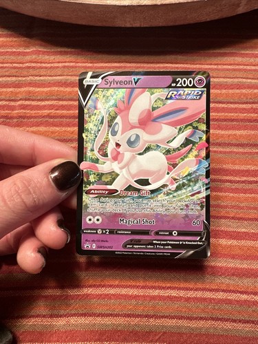Sylveon V SWSH202 Black Star Promo – Ultra Rare Pokemon Card – Near Mint (NM)