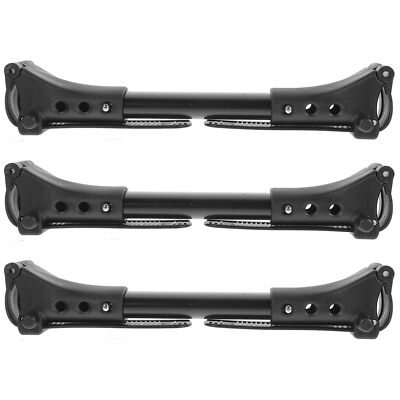 Cart Connector Universal Stroller 3pcs Twin Stroller Connection Aluminum Black
