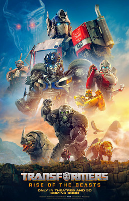2023 Transformers Rise of the Beasts Movie Poster 11x17 Dominique Fishback Cheet