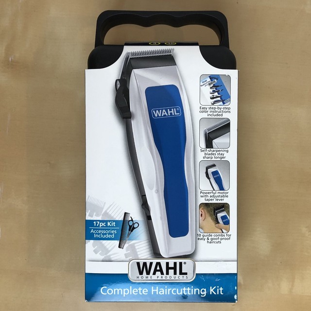 Wahl Complete Haircutting Kit 17pcs Hair Clippers Machine ...