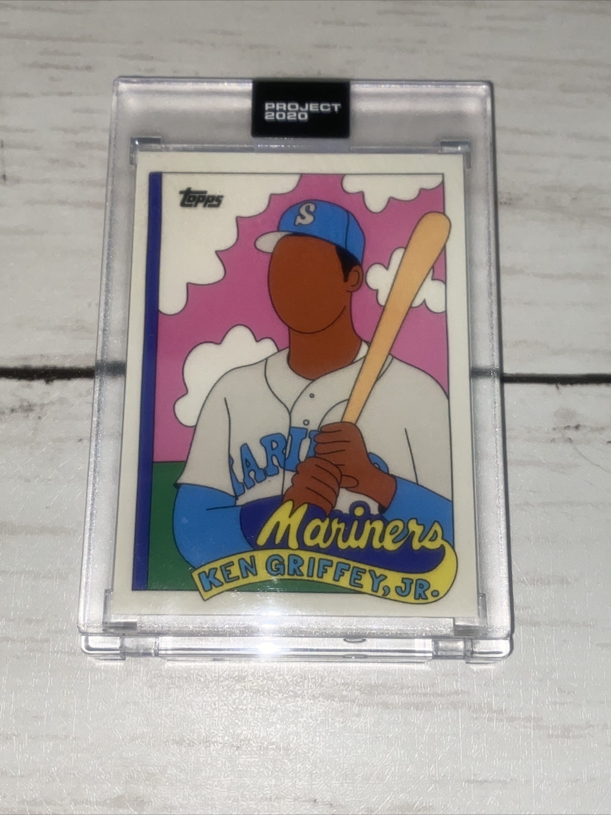 Topps Project 2020 Card #201 Ken Griffey Jr. by Fucci Mariners PR 3,555 THE KID