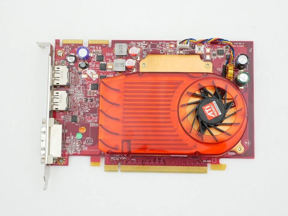HP AMD Radeon HD3650 HD 3650 512MB GDDR2 PCIe KS505AA 480362-001 481421-001 - Image 2 of 4
