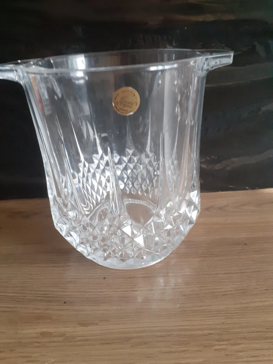 Seau à glace ou à champagne en cristal côtelé - En vente sur