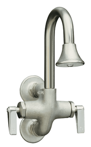 Kohler 8892 Rp Cannock Double Lever Handle Service Wash Sink Faucet Rough Plate Ebay