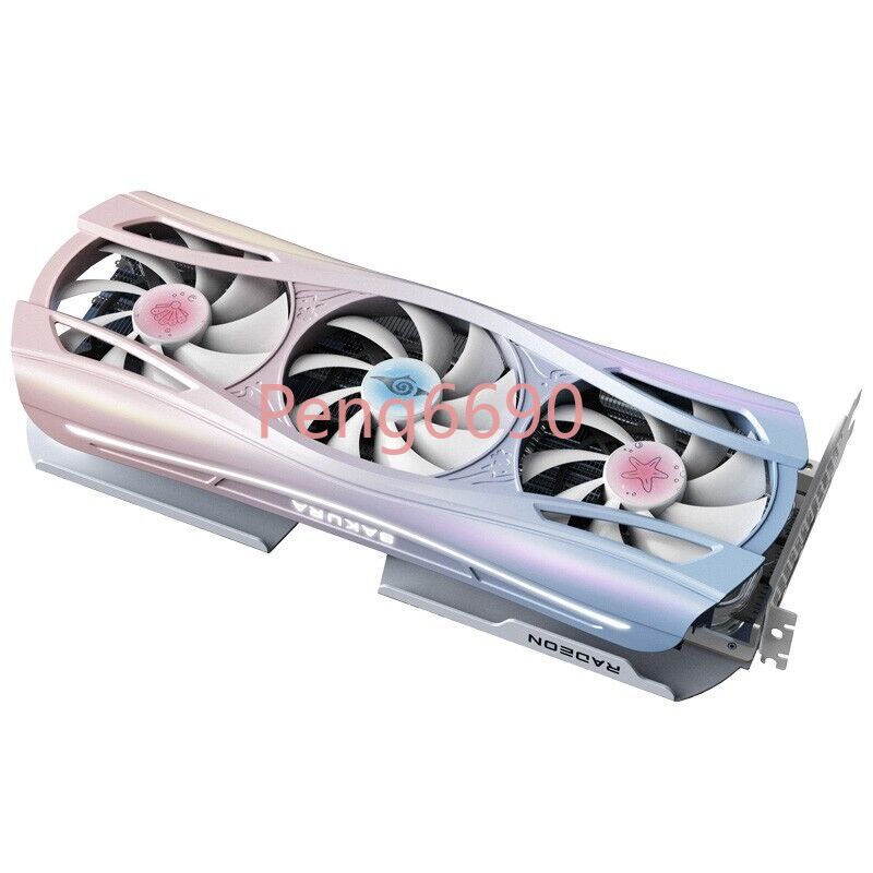 Yeston AMD Radeon RX9070 Sakura 16G Atlantis OC GDDR6 Graphics
