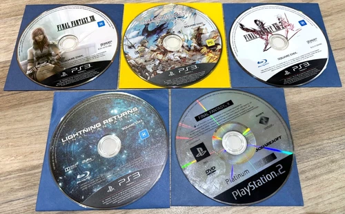 PlayStation 3 PS3 Final Fantasy Lighting Return + 4 Games, PAL AUS Edition VGC