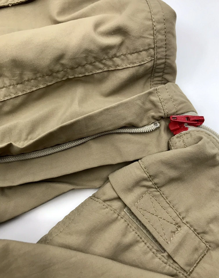 Pantalones/pantalones cortos deportivos de senderismo Royal Robbins 10 mujeres cremallera pierna 6 bolsillos secado rápido Foto 4 de 4