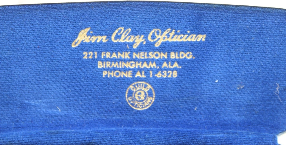 De colección Años 50 AO Borde de Alambre Gafas Ópticas Americanas Chapadas en Oro Ganchos para Orejas Foto 2 de 4