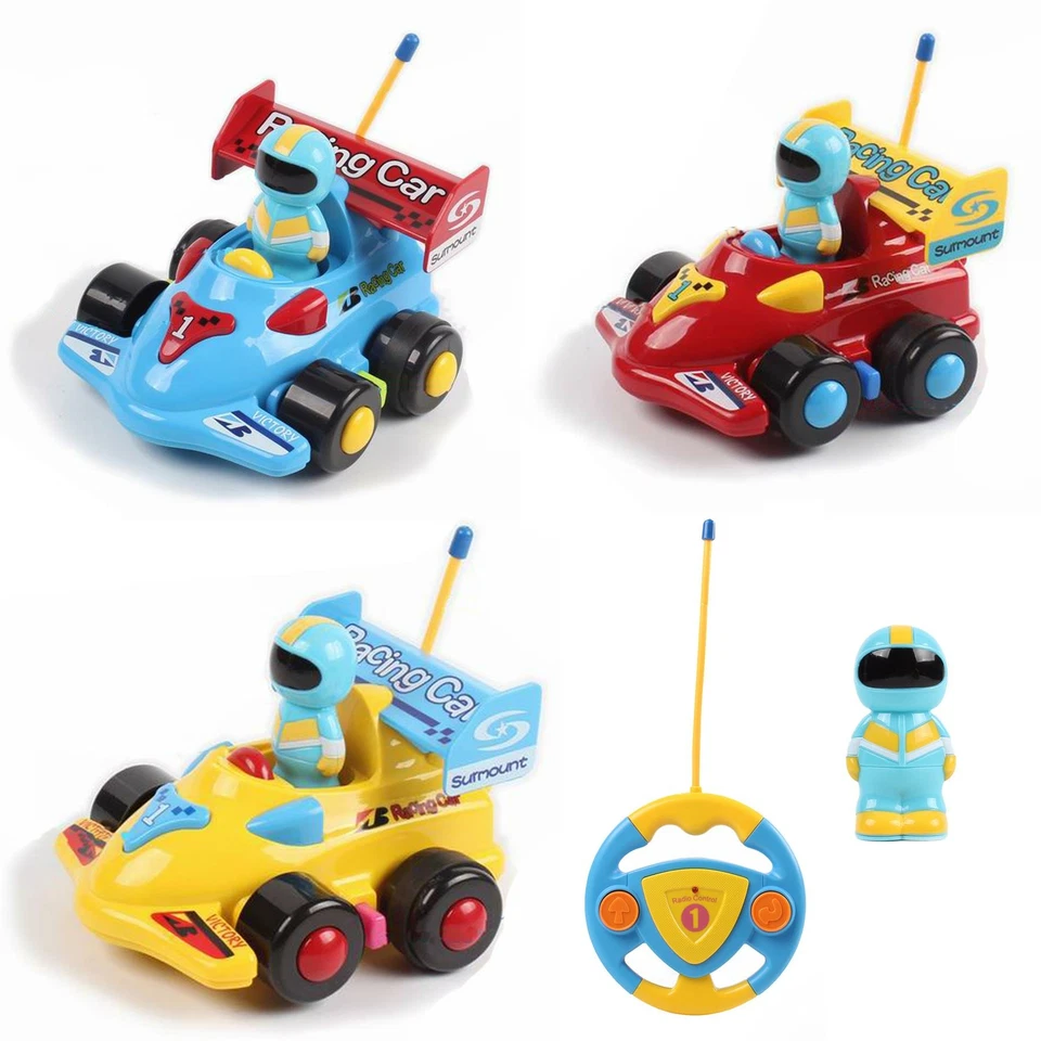 SOKA PLAY IMAGINE LEARN SOKA My First Remote Controlled Racing Car for Toddlers with Sound and Light