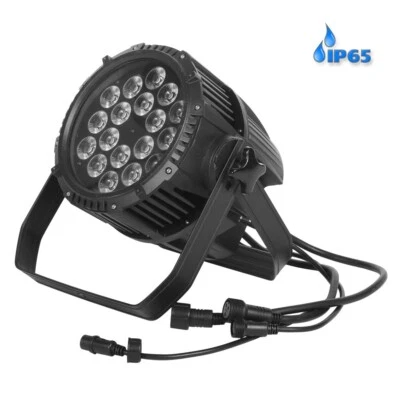 ETEC LED PAR 64 18x10W RGBW 4in1 E18 Outdoor Scheinwerfer Party Disco Club DJ - Bild 1 von 4