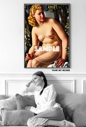 ART DECO KUNSTDRUCKE TAMARA de LEMPICKA GEMÄLDE ART DECO MATT KUNSTDRUCKE #2 - Bild 19 von 22