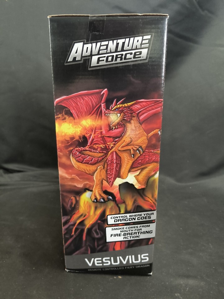 Adventure Force VESUVIUS Remote Controlled Fiery Orange Dragon Toy