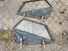 Triumph Tr3a Sidescreens. Dzus Type . Pair.