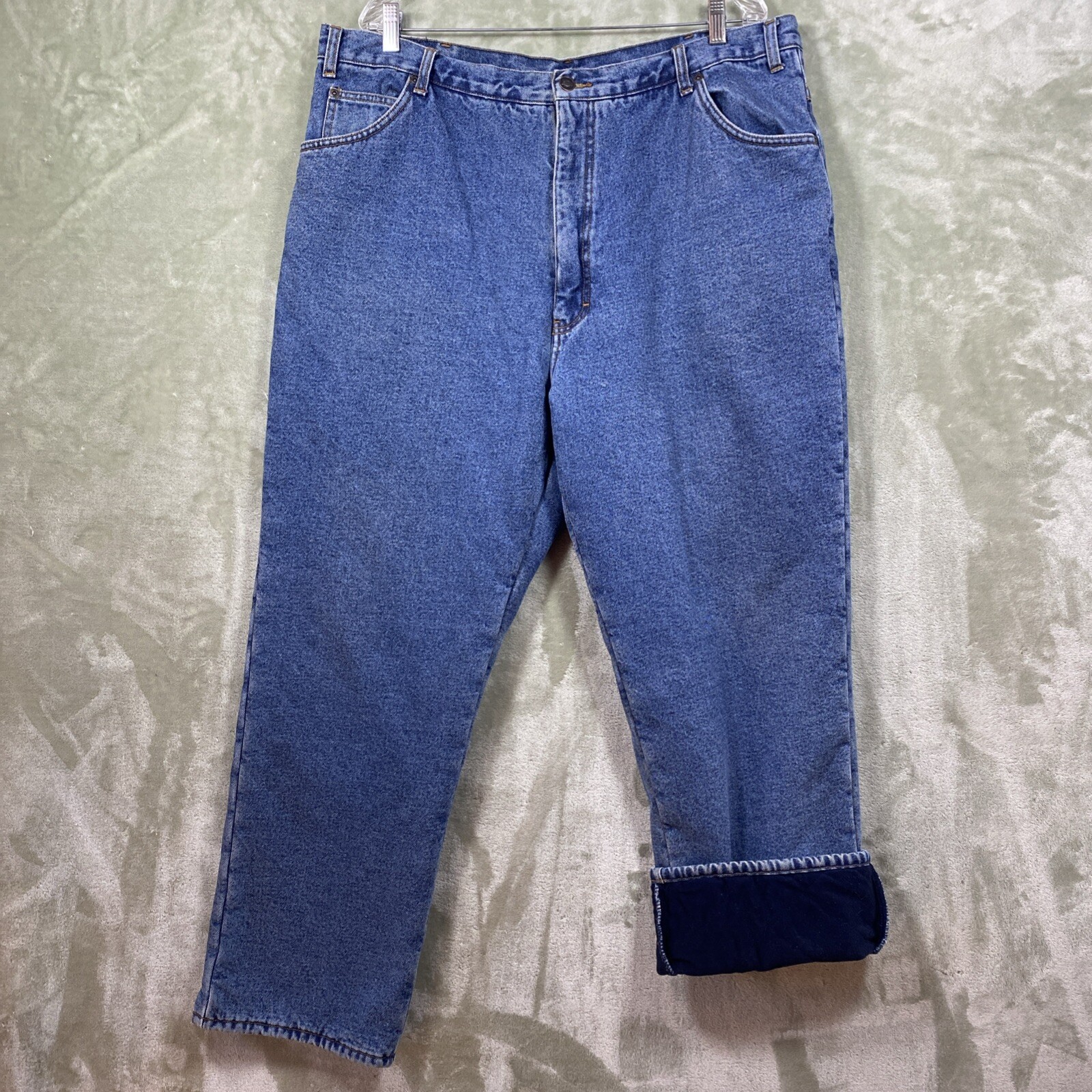 Men's Size 38x30 Blue Denim Chore Work