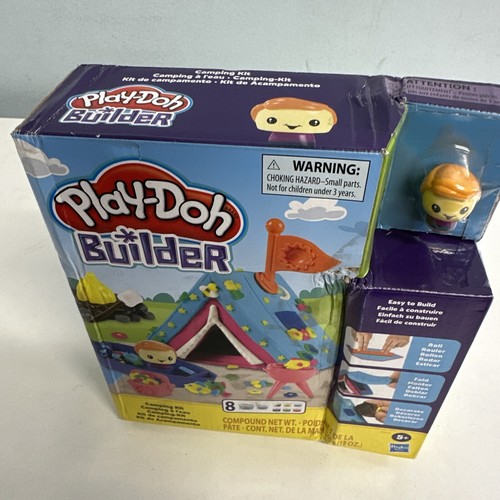 Play-Doh Costruttore Kit Campeggio Giocattolo da Costruzione per Bambini dai 5 Anni in su 8 -Box ammaccature R - Foto 12 di 17