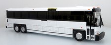 MCI D4500CT Coach Bus Blank/White 1:50 Scale Iconic Replicas 50-0542 New 