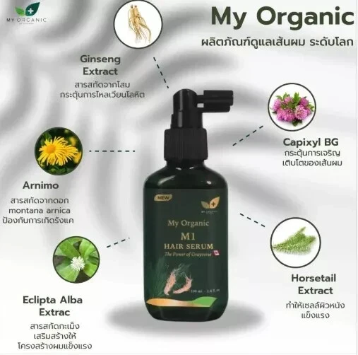 My Organic тоник для волос питание уменьшает выпадение волос сыворотка для роста волос - Изображение 2 из 4