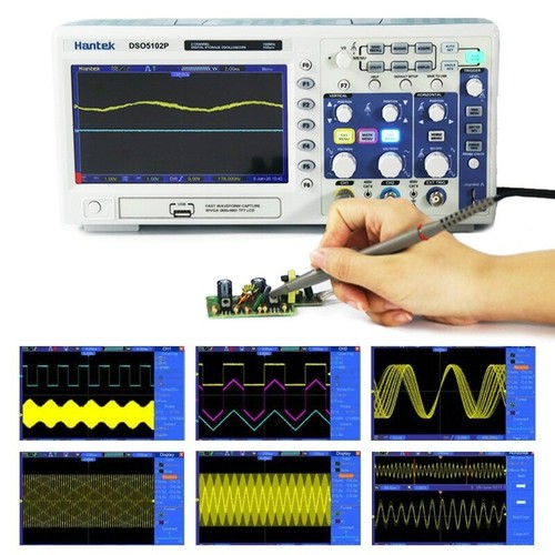 DSO5102P/5072P/5202P Dual Channel Digital Storage Oscilloscopes 100M Bandwidth - Picture 4 of 9