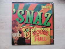 Nazareth Band Autographs Signed LP Cover "`Snaz" Vinyl