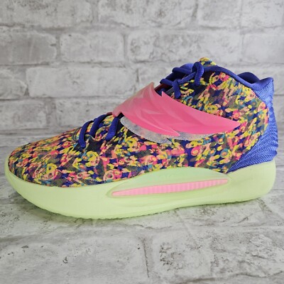 Nike KD 14 Ron English 1 Lapis Hyper Pink DO6903-400 Men's Size
