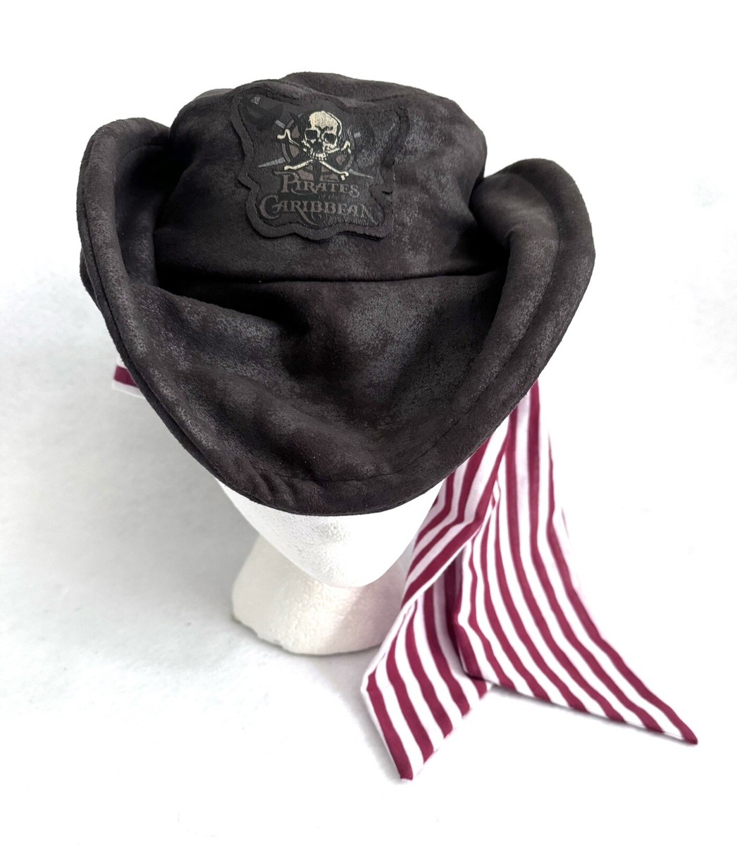 DISNEY PARKS Pirates of the Caribbean Jack Sparrow Hat Youth NWT