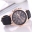thumbnail 19 - New Fashion Geneva Women Leather Band Stainless Steel Quartz Analog Wrist Watch
